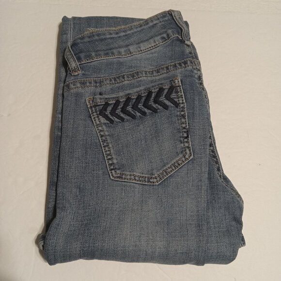 Stetson Women's 816 Classic Arrow Bootcut Jeans Size 6 X-Long - Picture 1 of 7